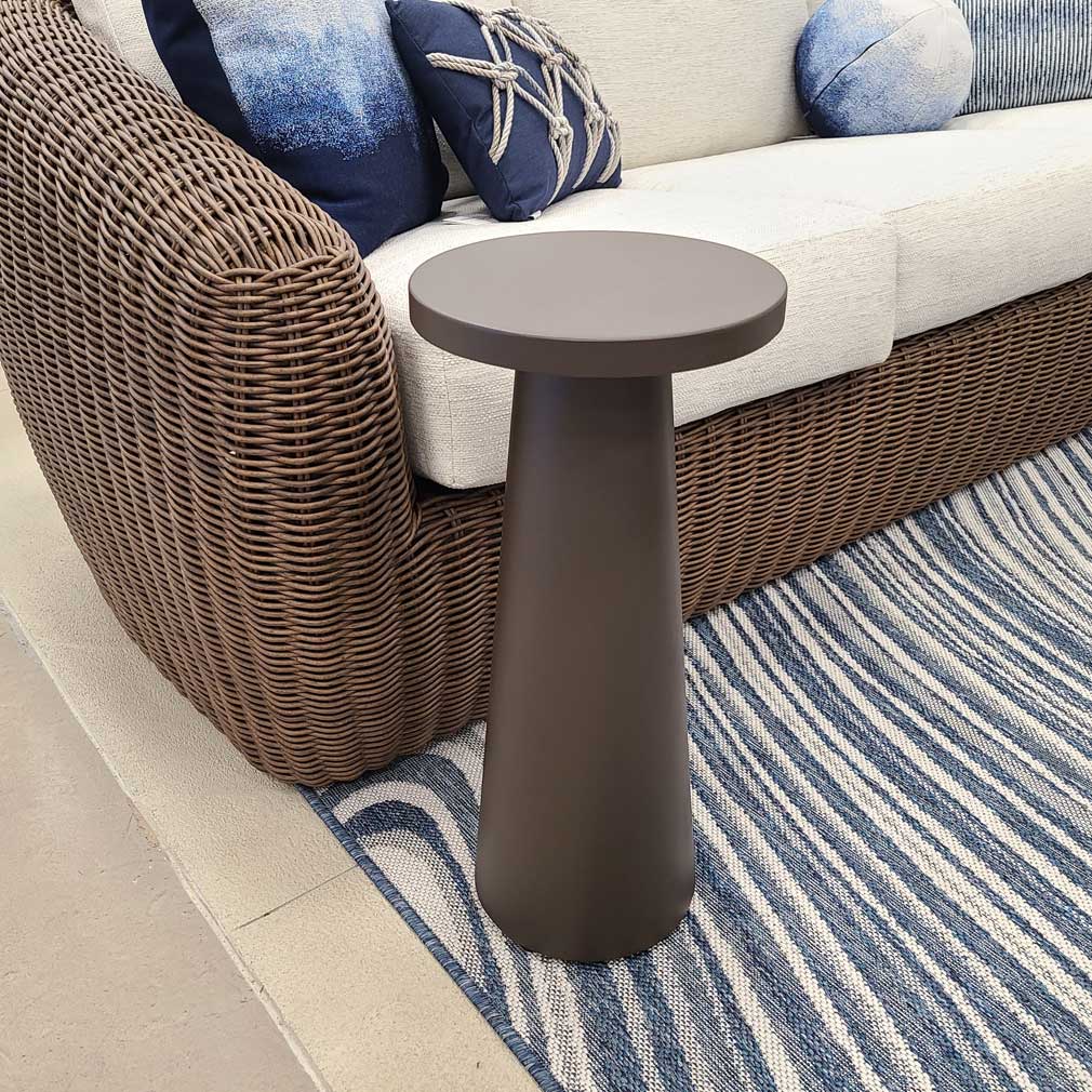 Bellino Drink Table - Cocoa