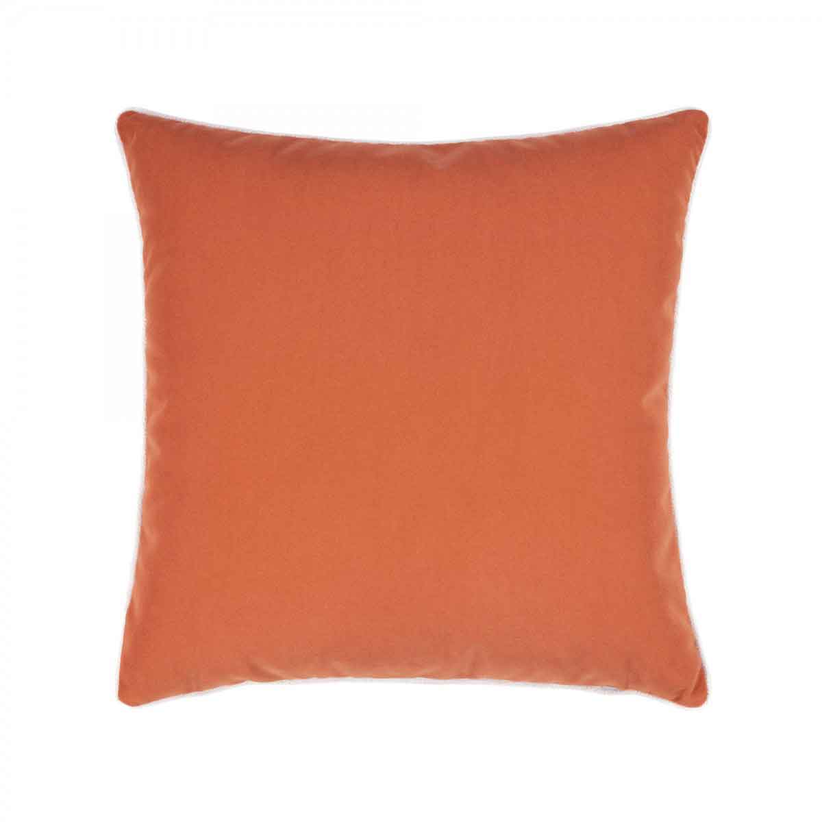 Lush Velvet Papaya/Tiffany Pillow