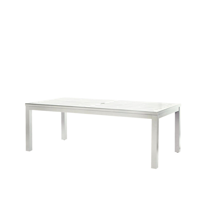Palermo Rect. Dining Table - White