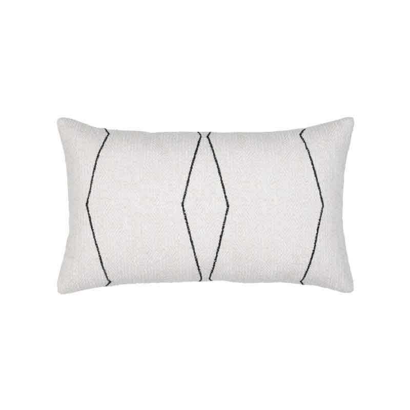 Oblique Ebony Lumbar Pillow