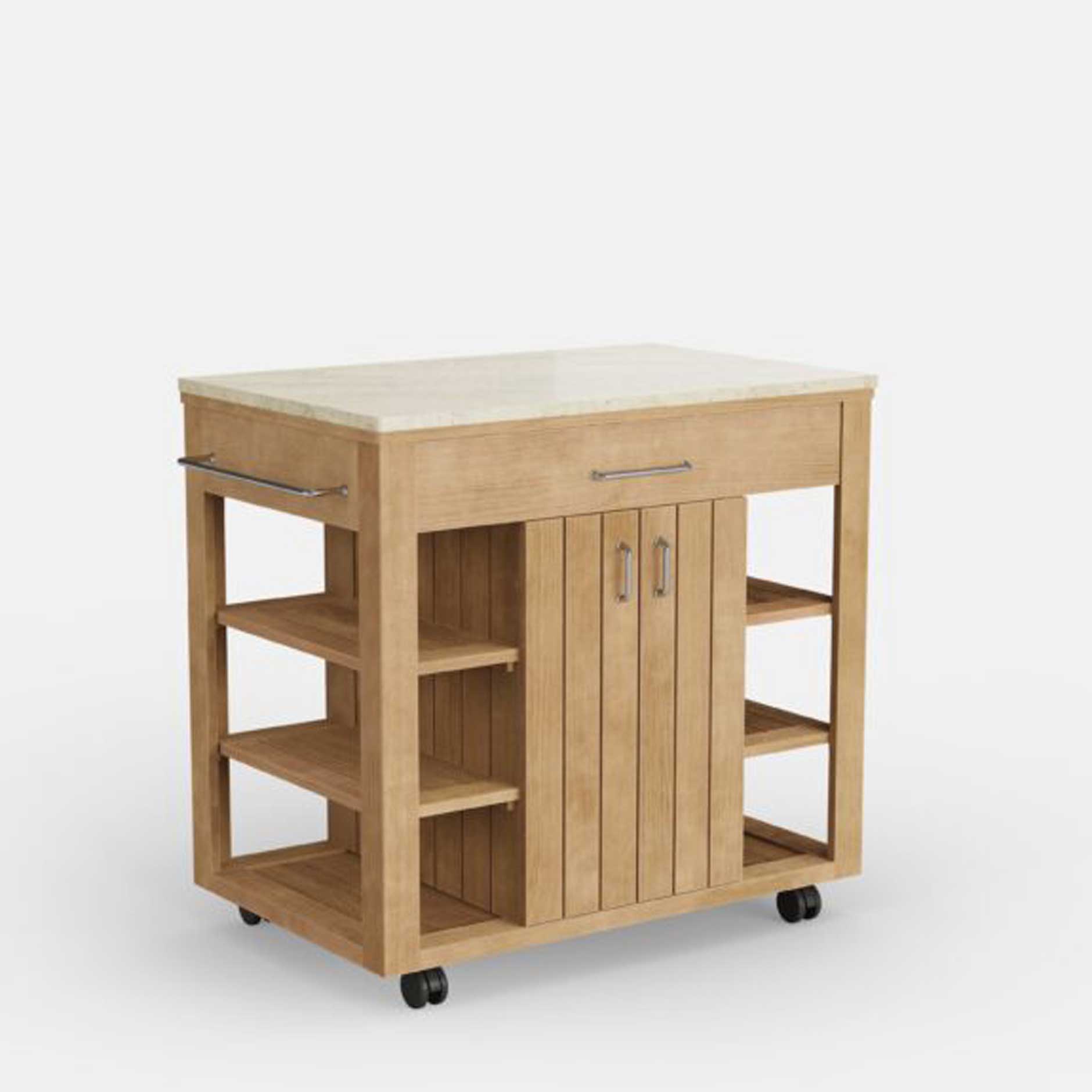 Sage Teak Serving Buffet