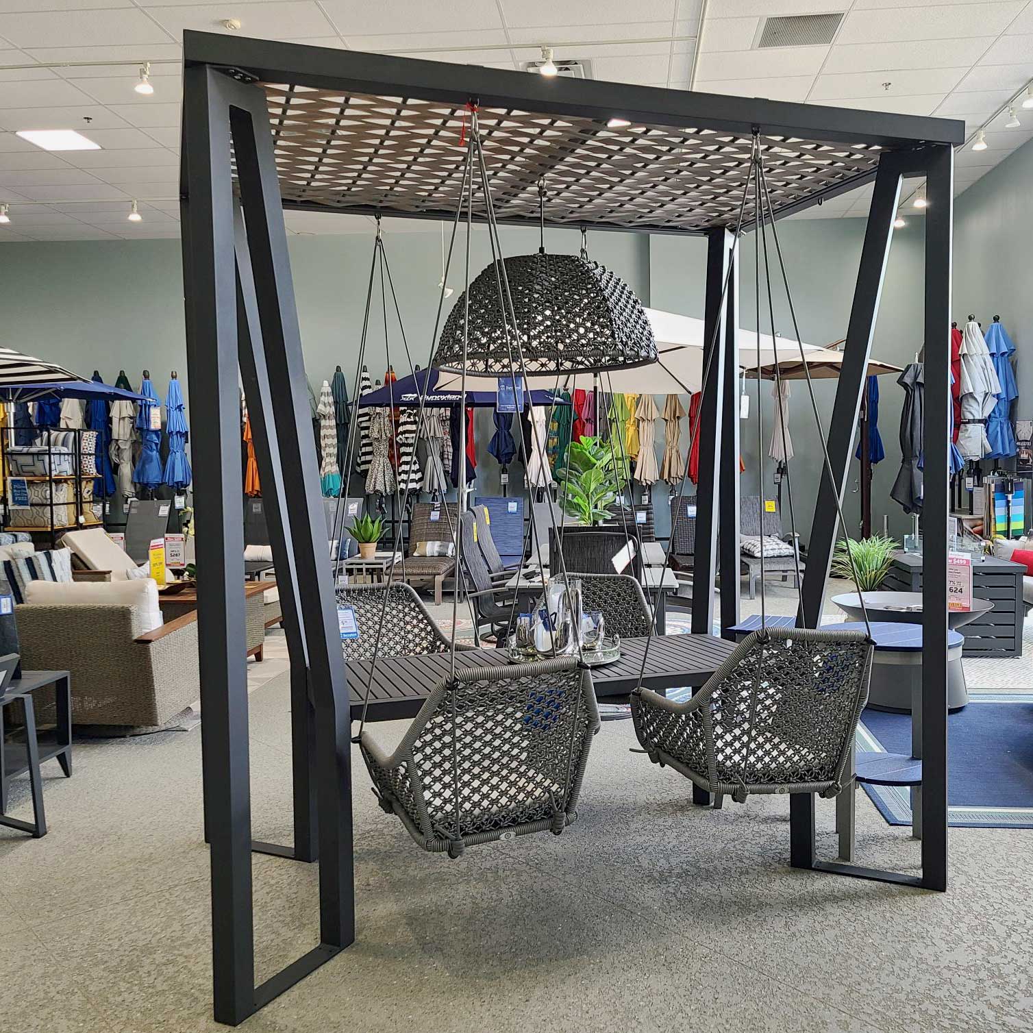 Moma Cabana Swing Dining for 4