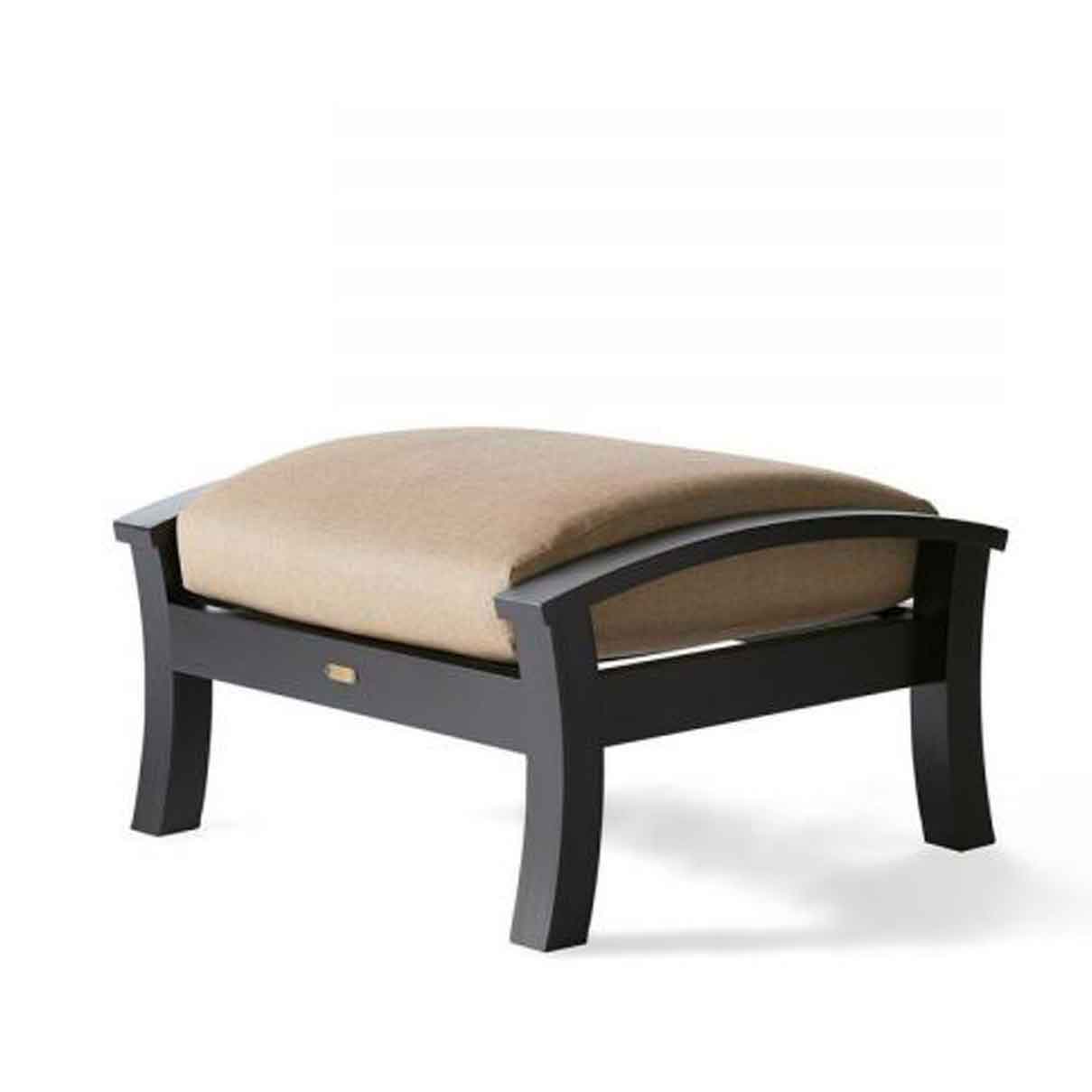 Georgetown Cushion Ottoman - Cast Ash