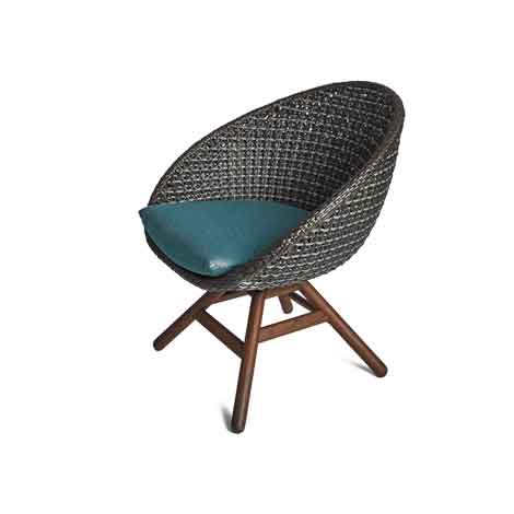 Nest Cushion Swivel Chair - Premier Lagoon