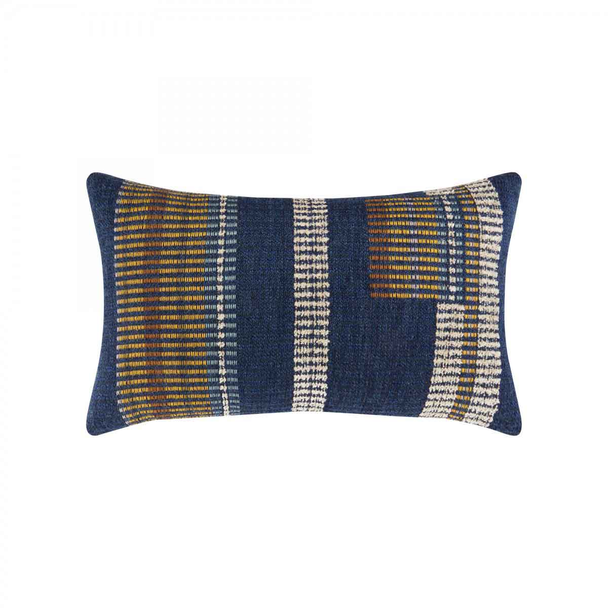 Voyage Indigo Lumbar Pillow