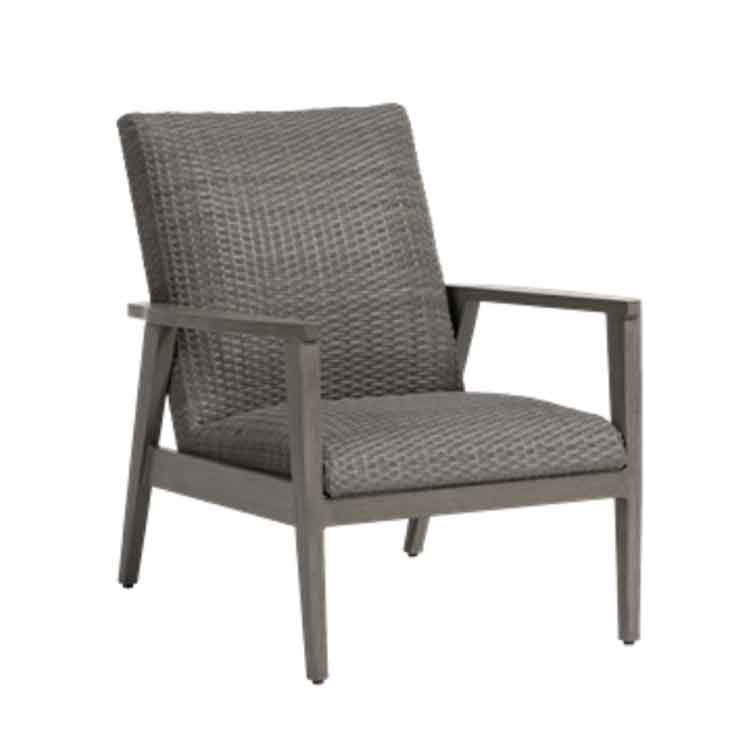 Cabo San Lucas Woven Pad Club Chair