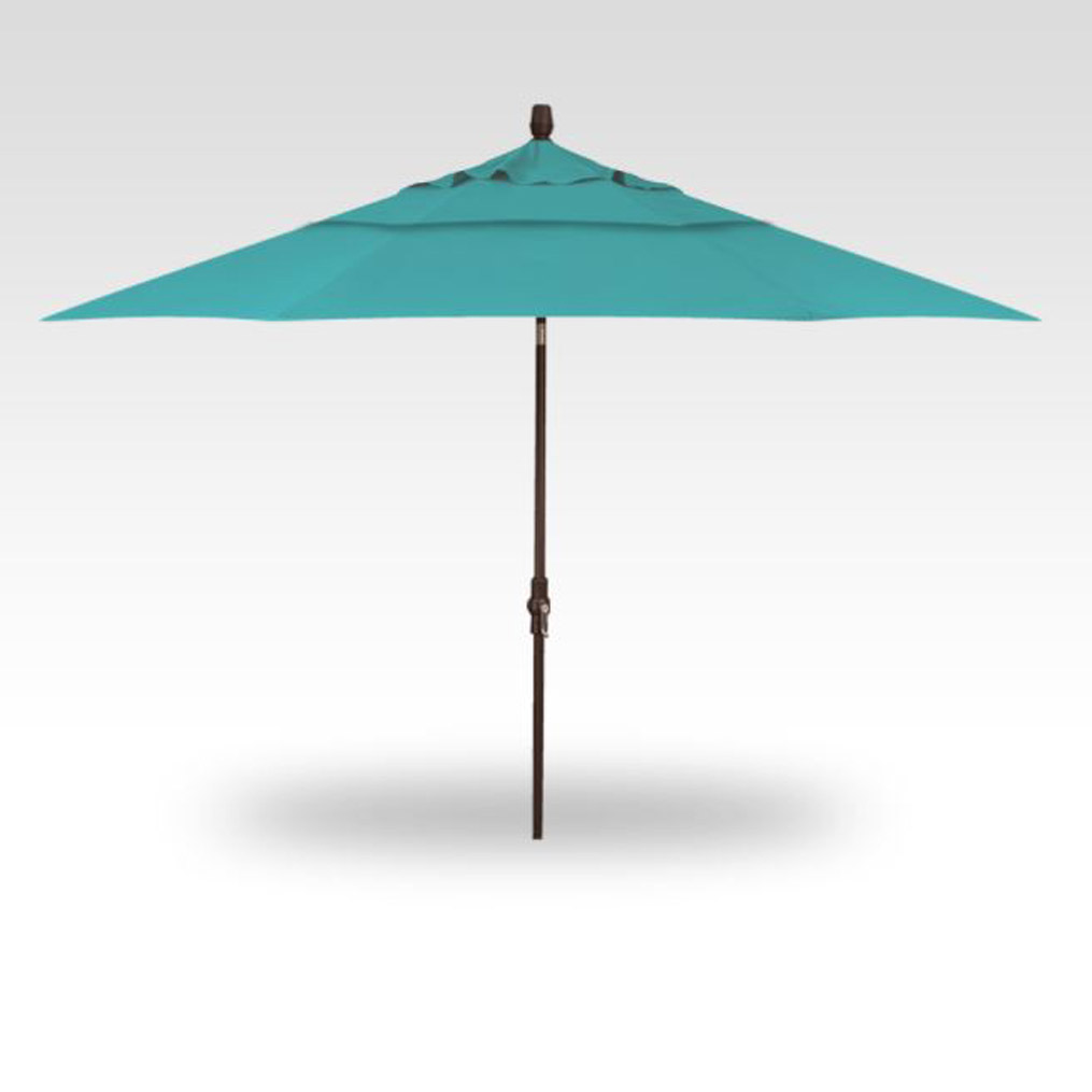 11' Auto Tilt Market Umbrella - Aruba