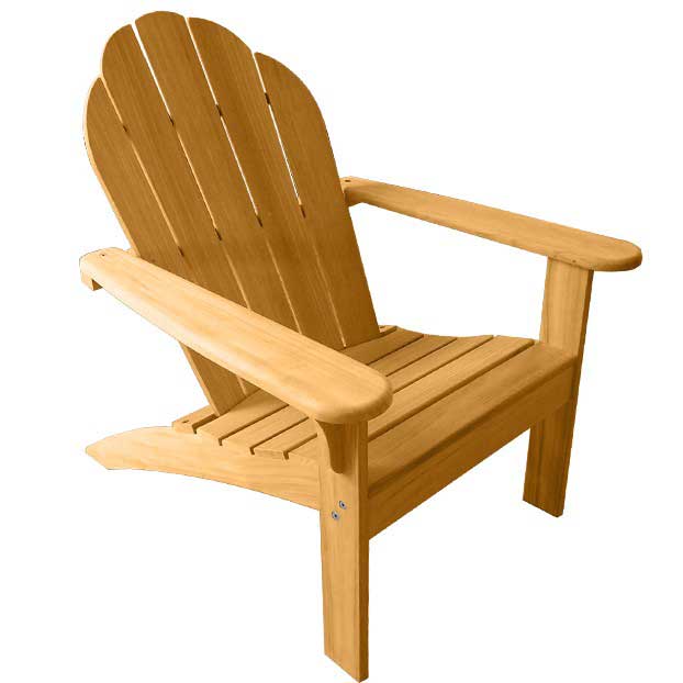 Three Birds Casual Teak Adirondack Chair Outdoor Furniture