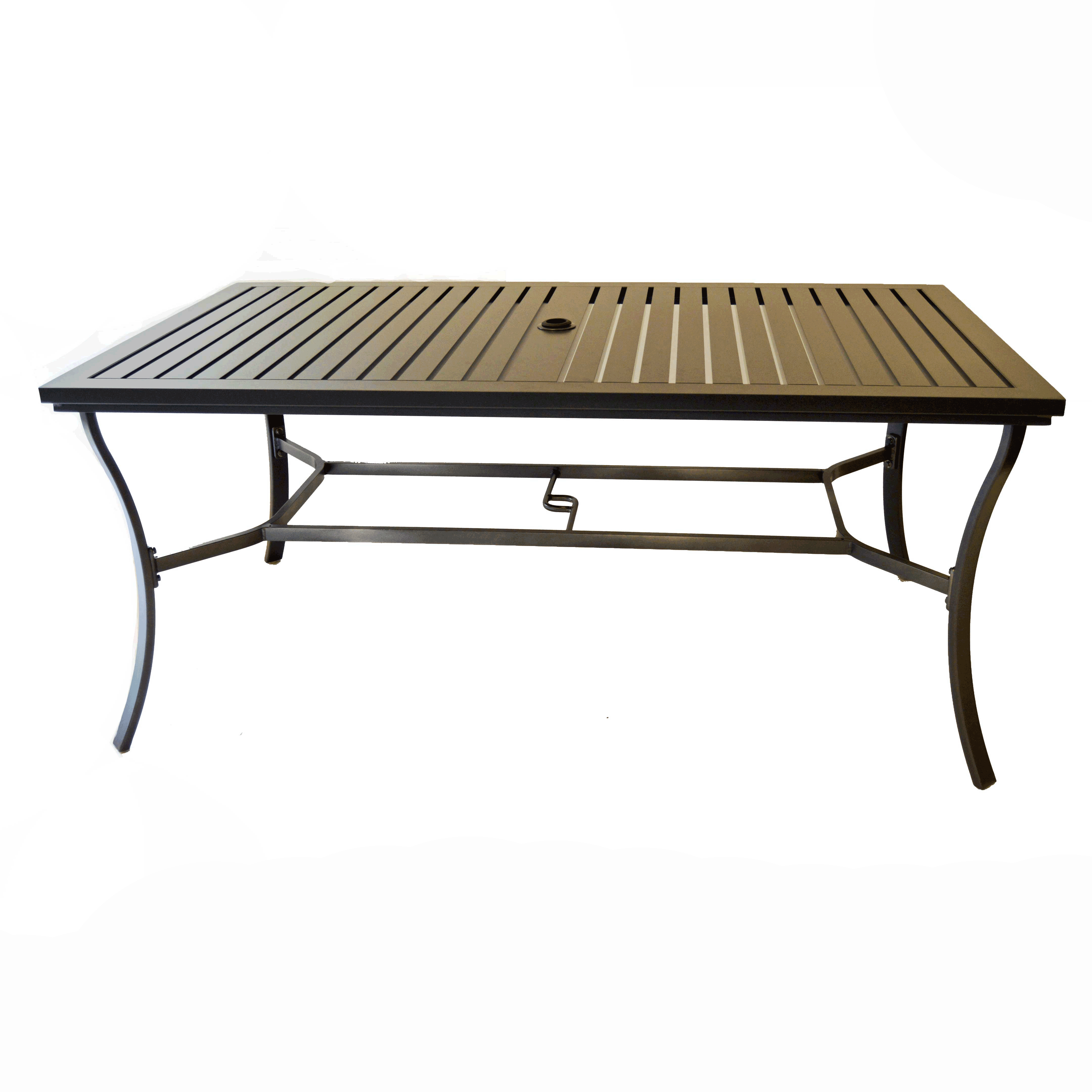 Hudson Slat Rectangle Table