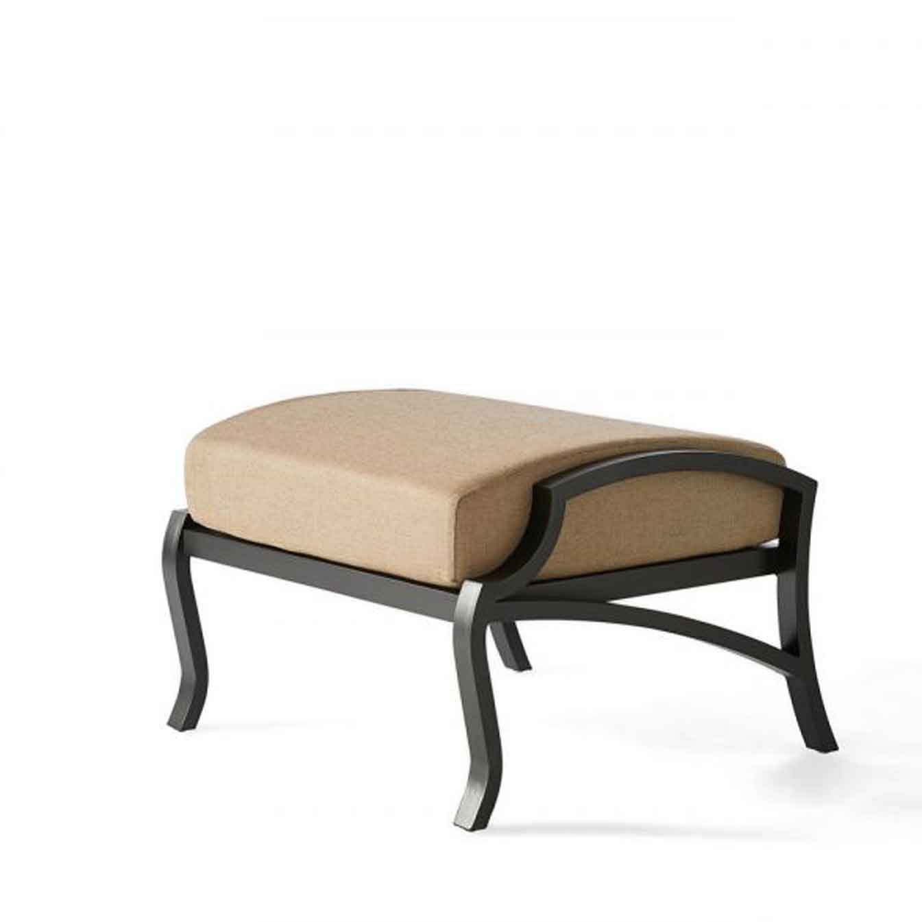 Volare Cushion Club Ottoman - Fife Bark