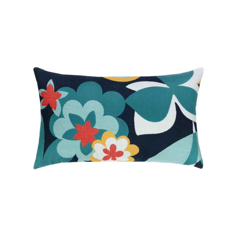 Floral Impact Lumbar Pillow