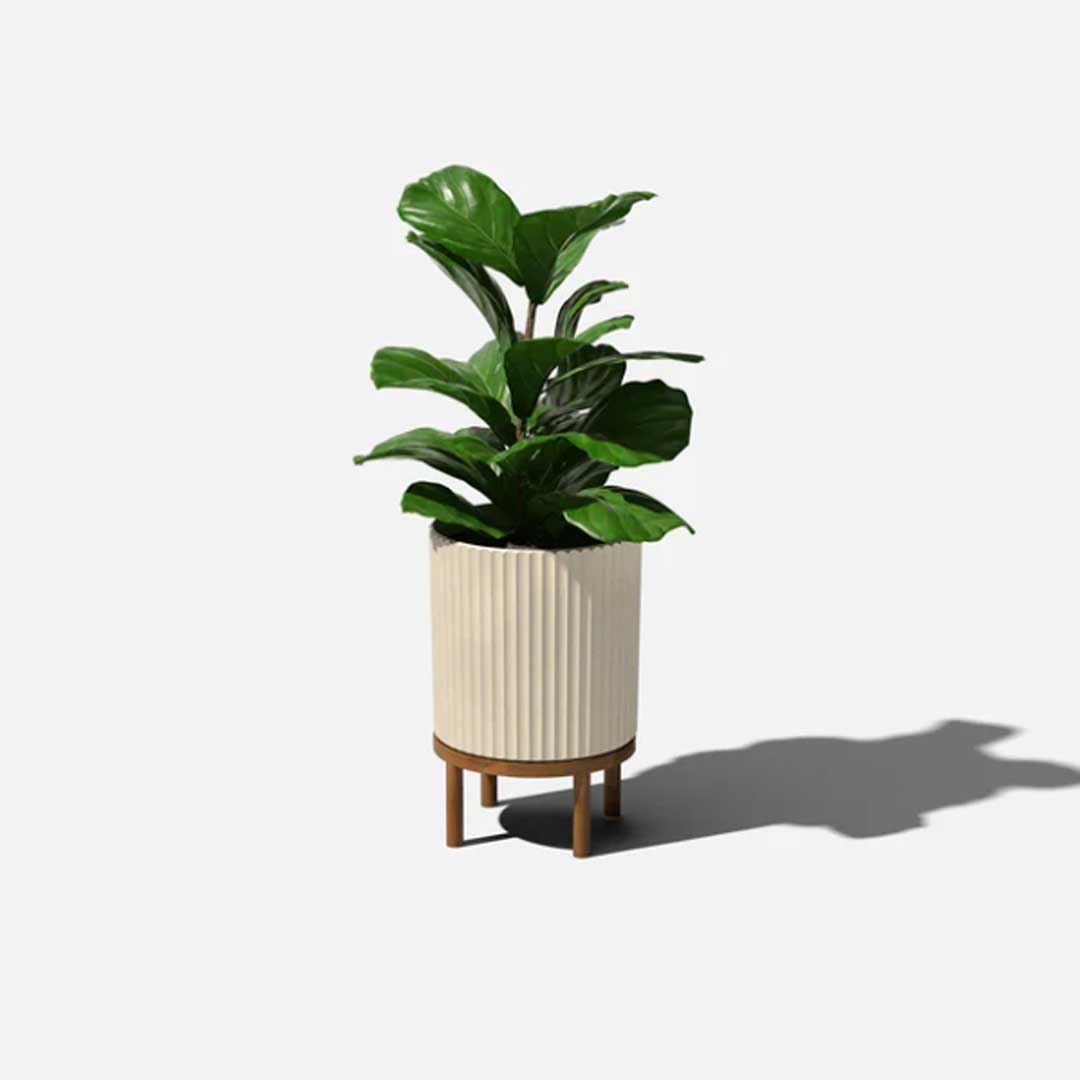 Demi Raised Planter - Sandstone
