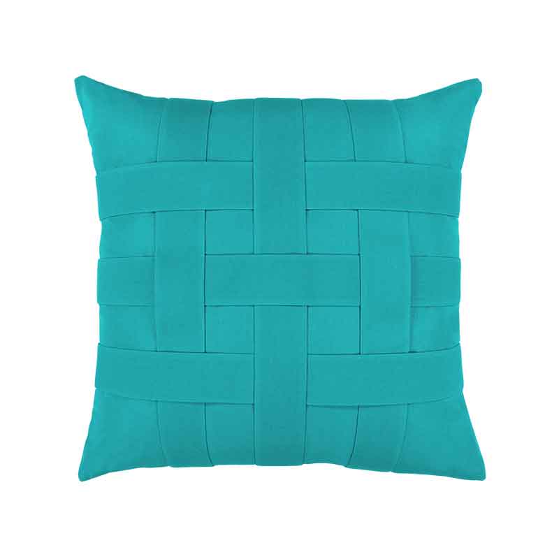 Basketweave Aruba Pillow