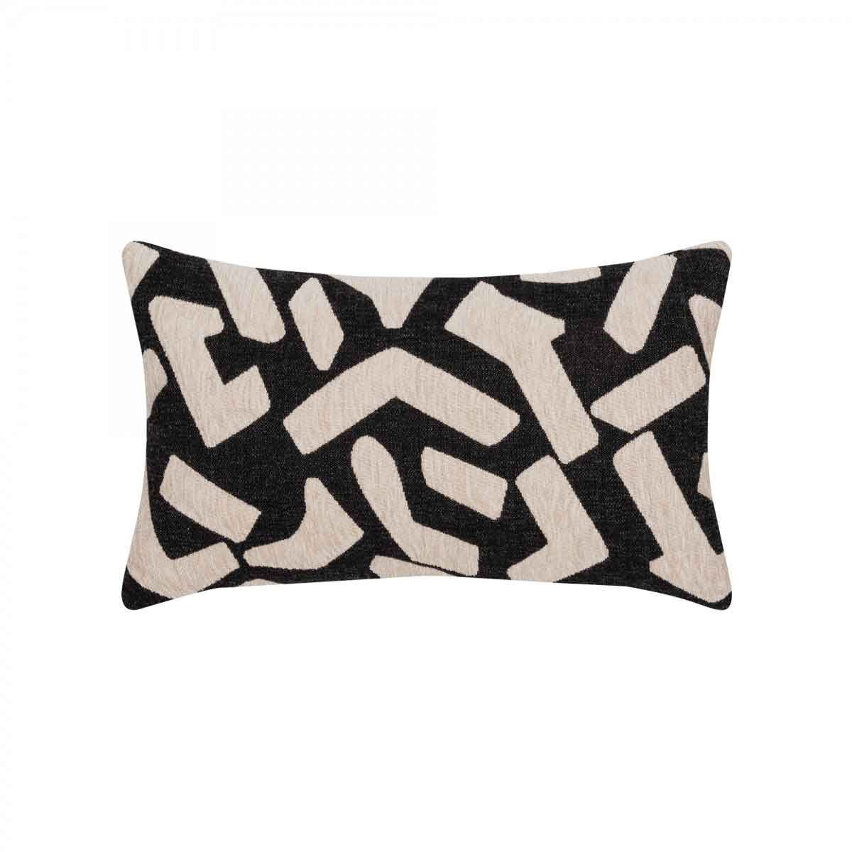 Charcoal lumbar pillow hotsell