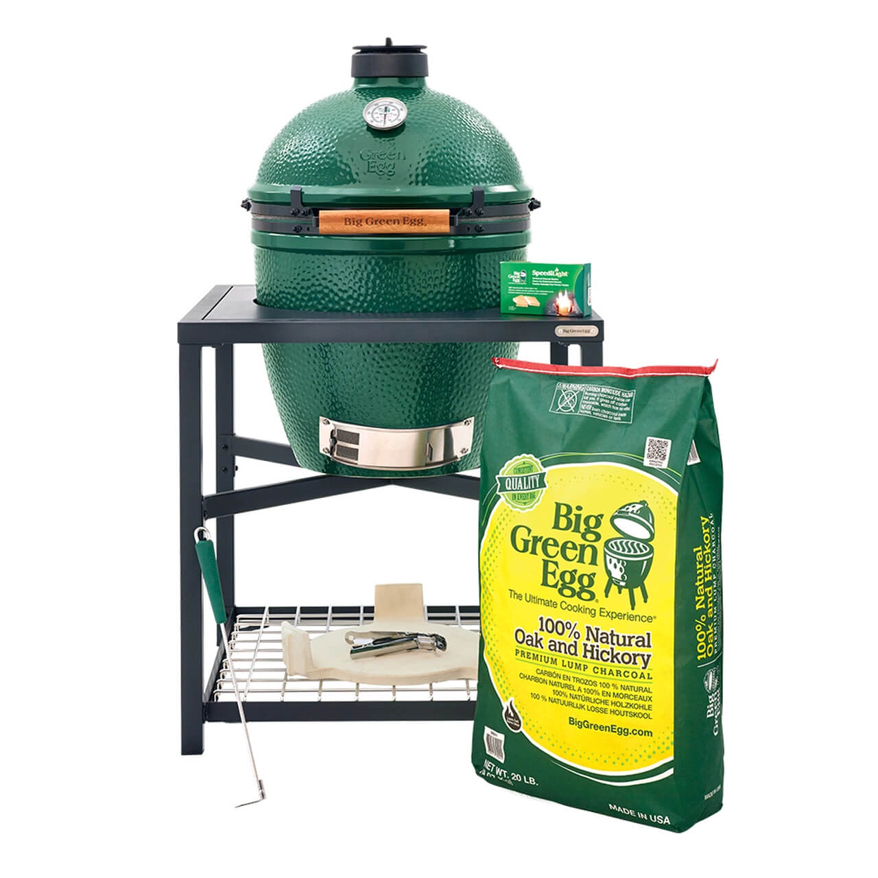 gallon Wonder Mobiliseren Big Green Egg Large Big Green Egg in Modular Nest Package Big Green Egg -  Sunnyland Outdoor Patio Furniture Dallas Fort Worth TX