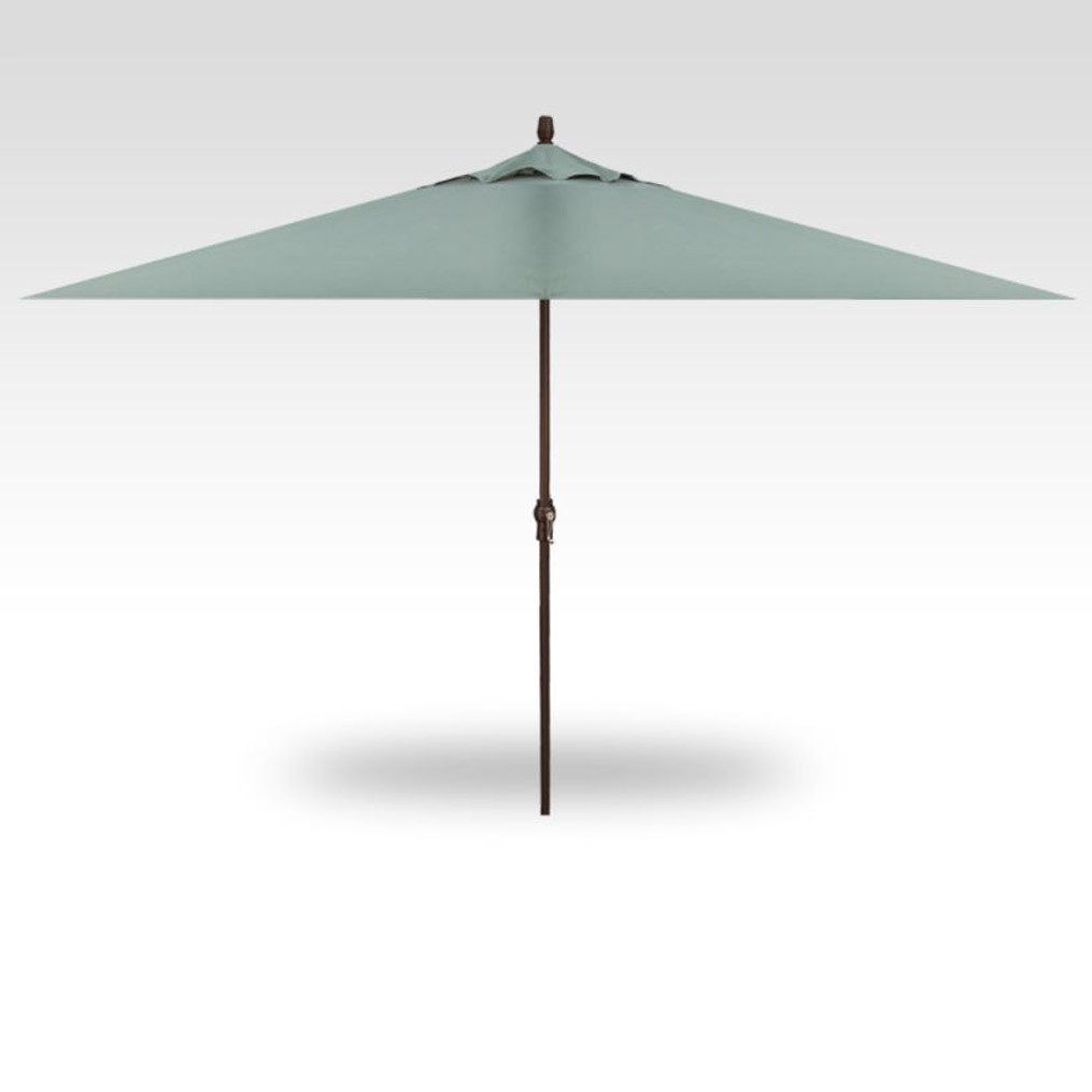 8x11 Rectangle Market Umbrella - Canvas Spa
