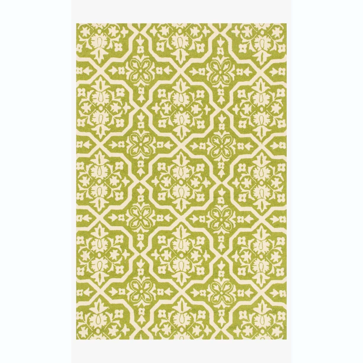 Venice Beach Peridot & Ivory Rug 5x8