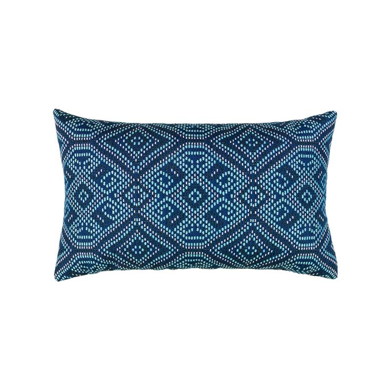 Midnight Tile Lumbar Pillow