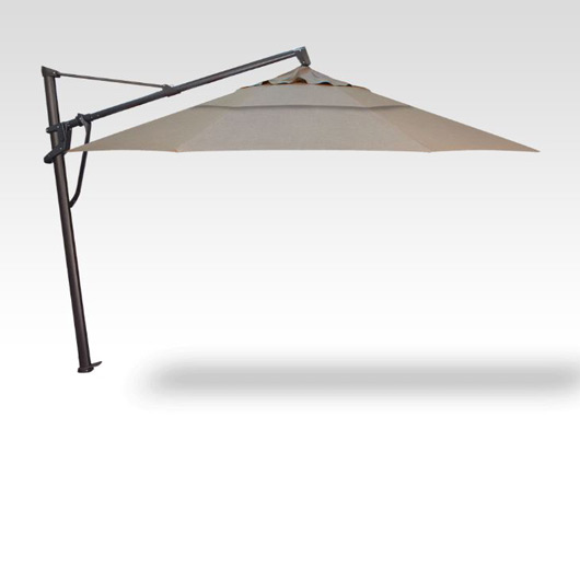 AKZ 13' Plus Starlux Octagon Umbrella - Cast Ash