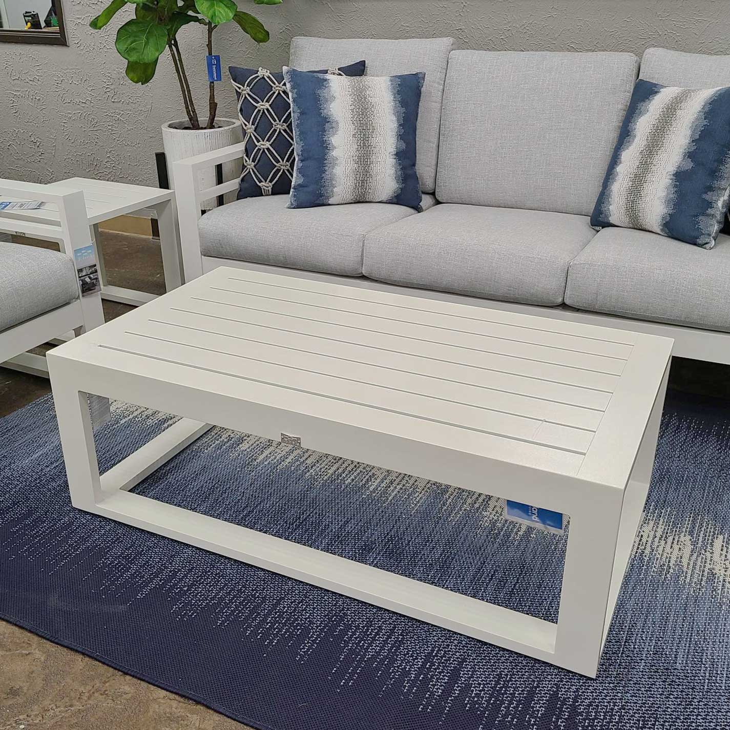 Palermo Rect. Coffee Table - White