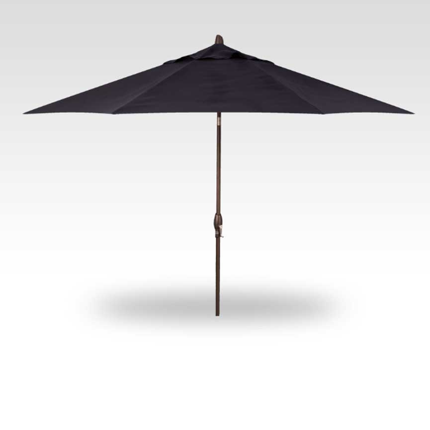 11' Auto Tilt Market Umbrella - Navy