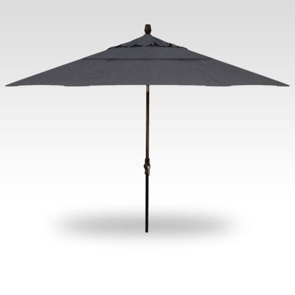 11' Collar Tilt Market Umbrella - Bliss Onyx