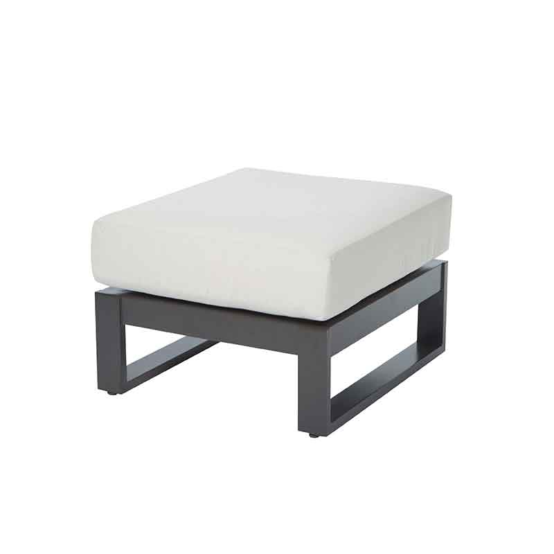 Palermo Cushion Ottoman - Graphite