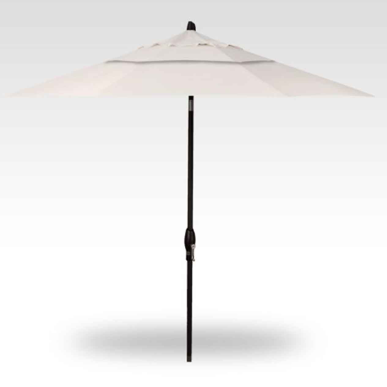 9' Auto Tilt Market Umbrella - Canvas