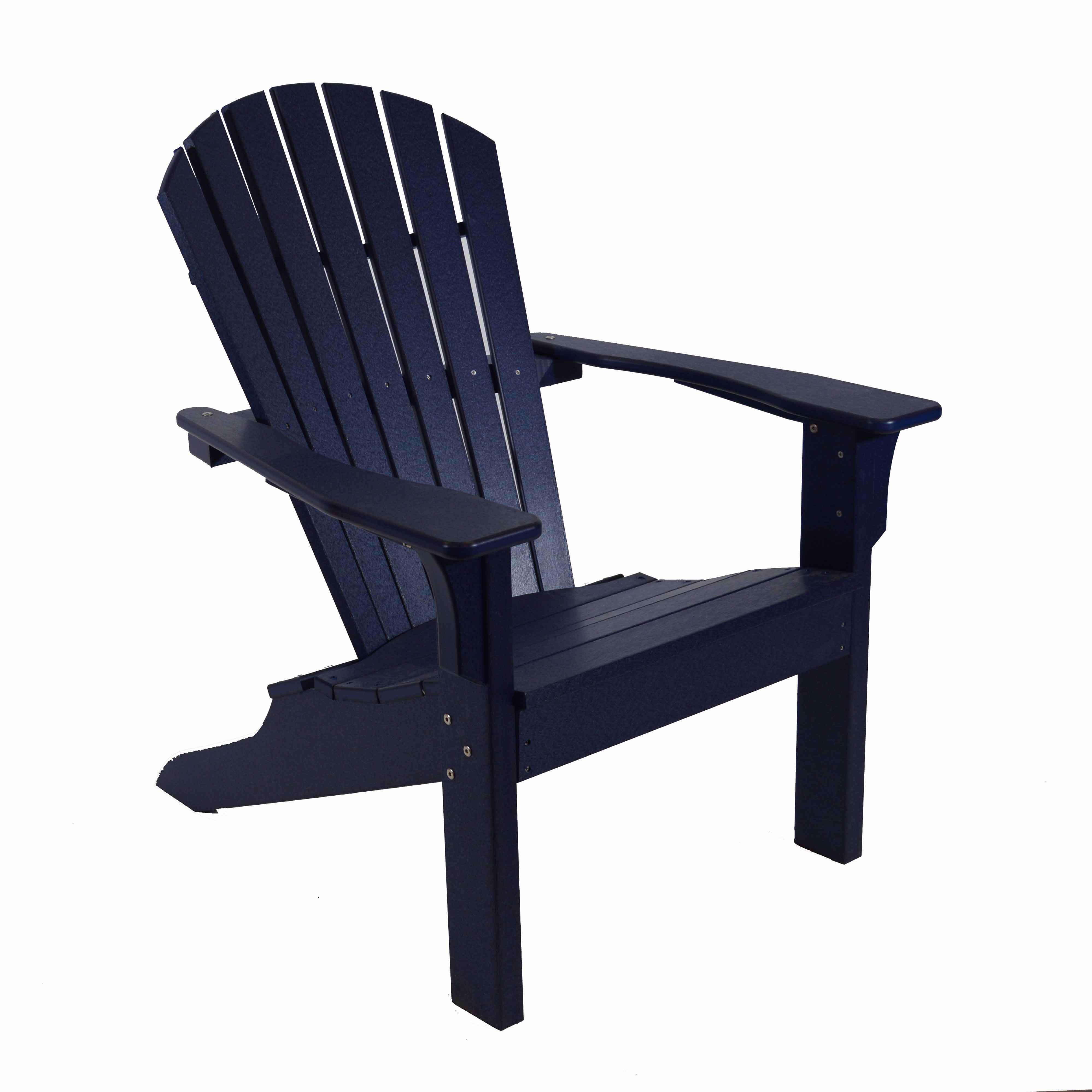 Adirondack Shell Back Chair - Navy