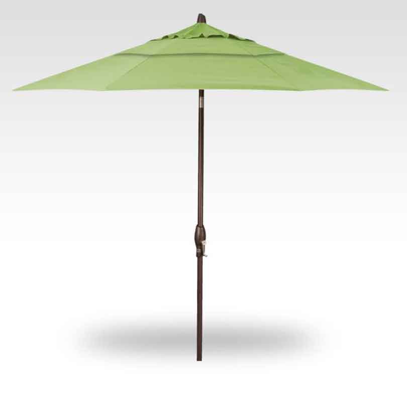 9' Auto Tilt Market Umbrella - Gingko