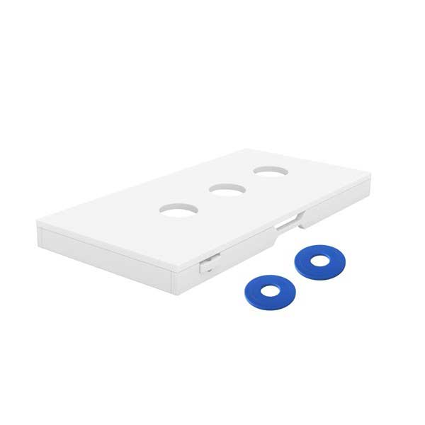 Ledge Lounger Washer Game - White