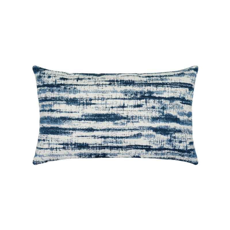 Linear Indigo Lumbar Pillow