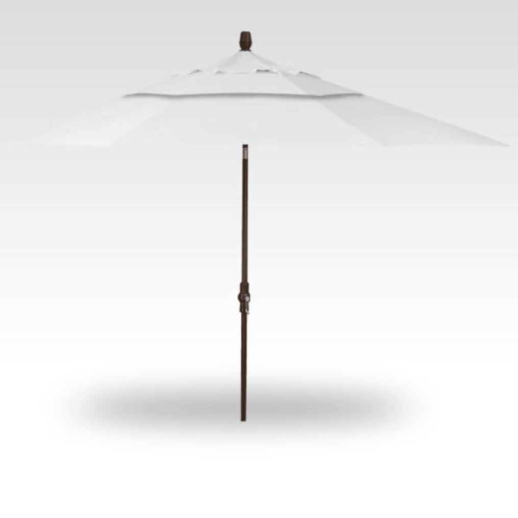 11' Auto Tilt Market Umbrella - Natural