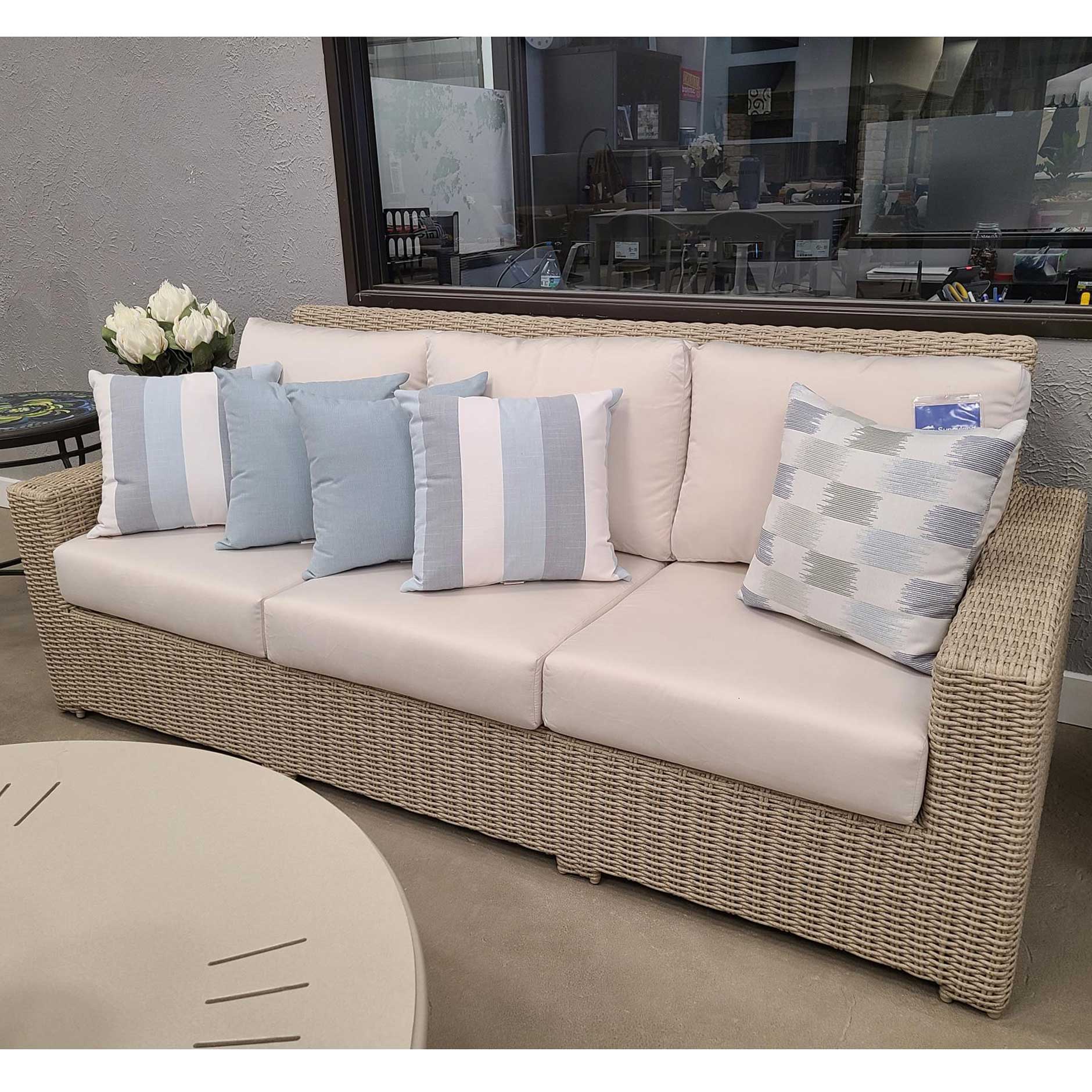 Syndey Woven Sofa - Canvas