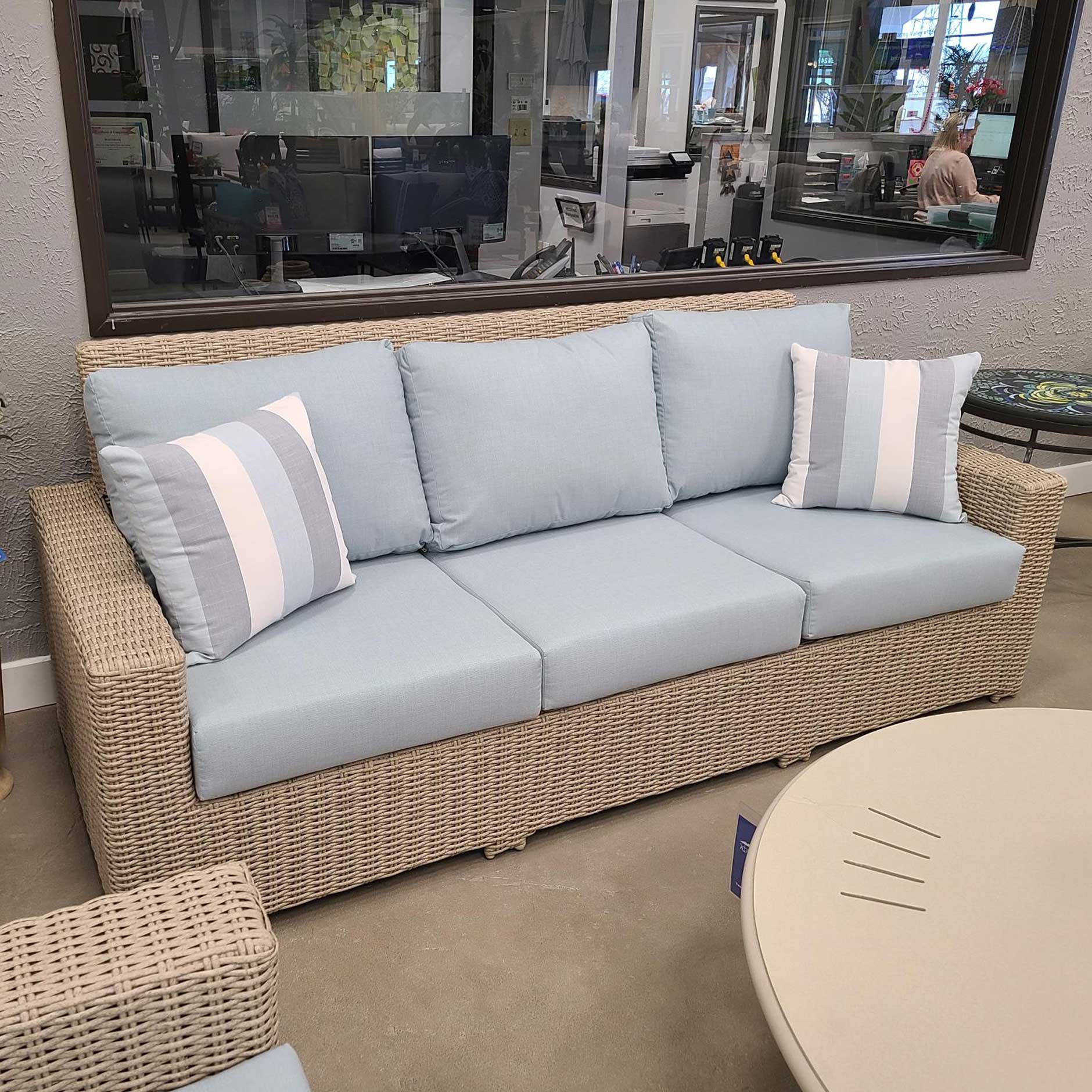 Syndey Woven Sofa - Bliss Dew