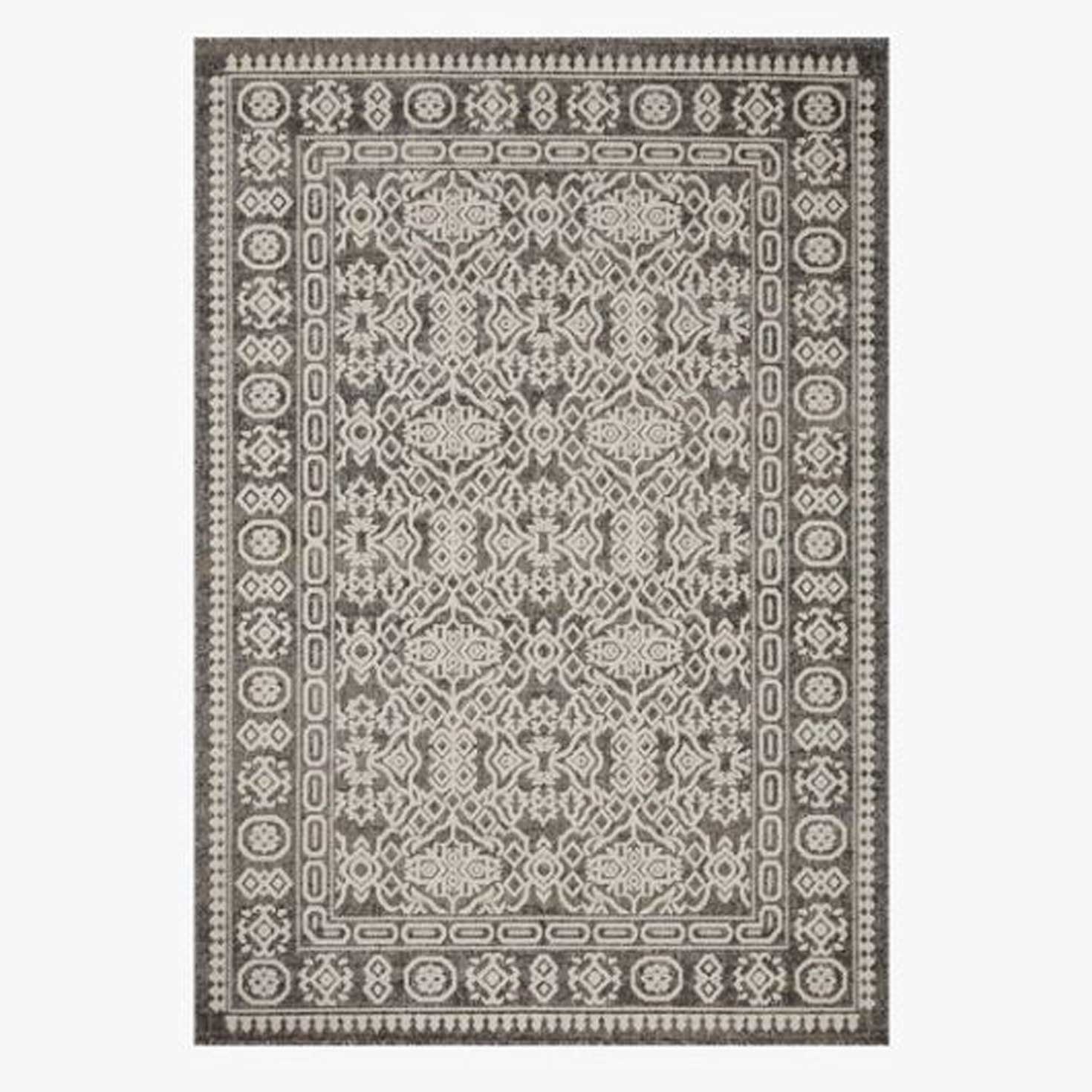 Rainier Pebble/Ivory 9x12 Rug