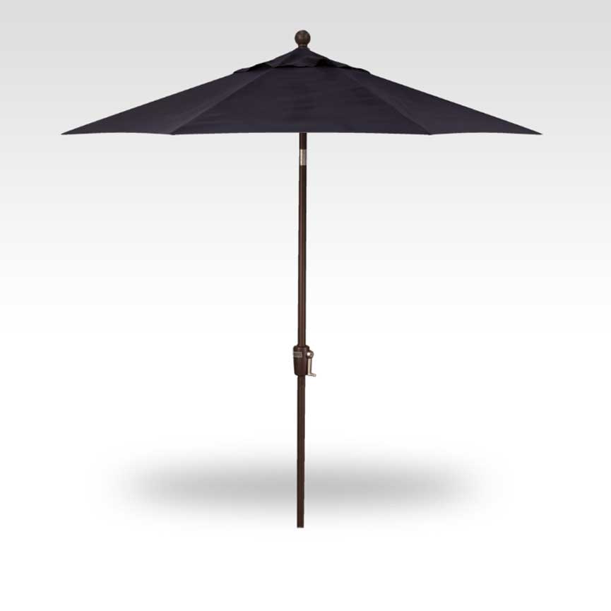 7.5' Push Button Tilt Market Umbrella - Navy