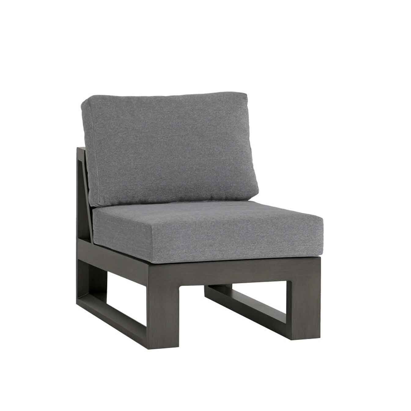 Elements 5.0 Armless Chair Sectional - Ash Grey