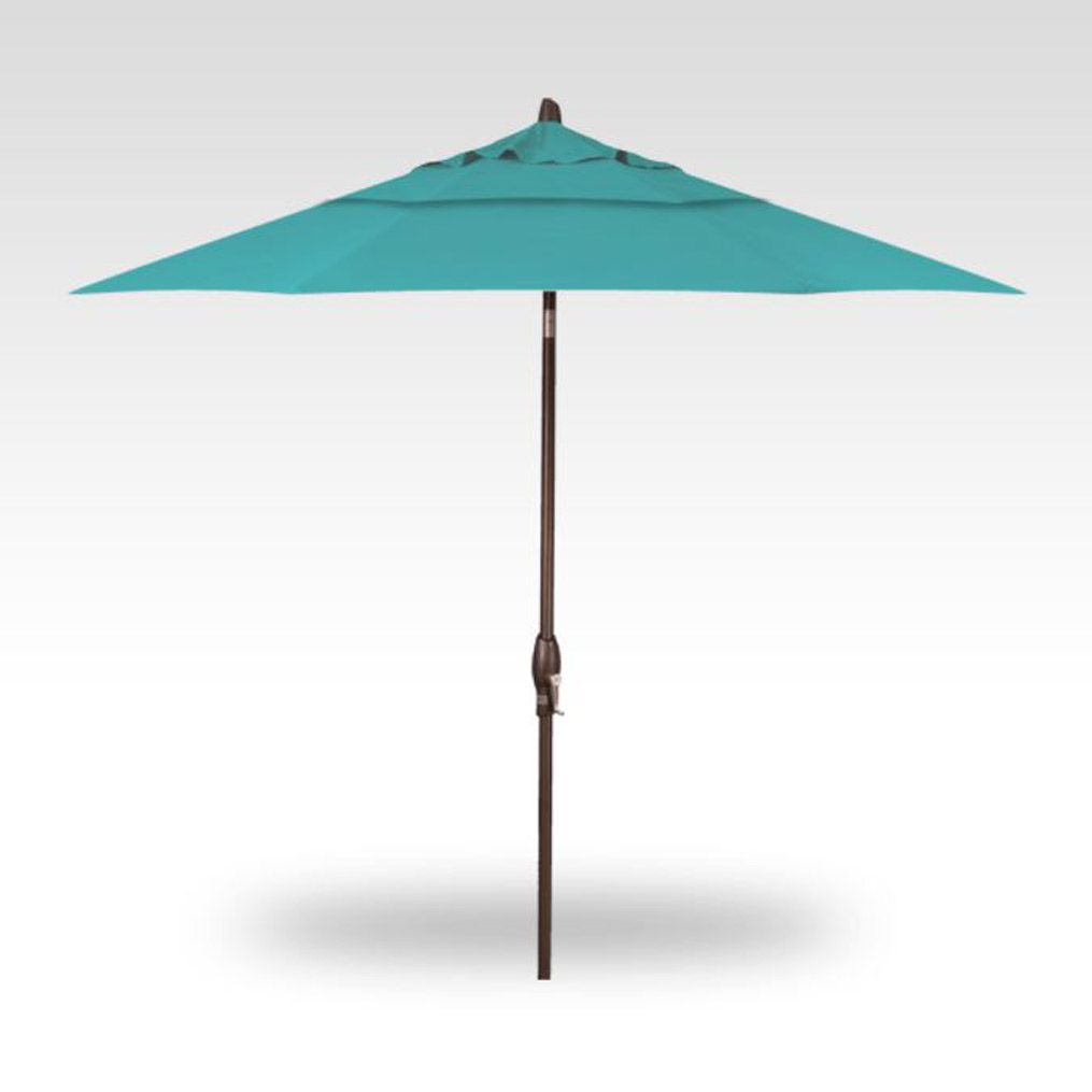 9' Auto Tilt Market Umbrella - Aruba