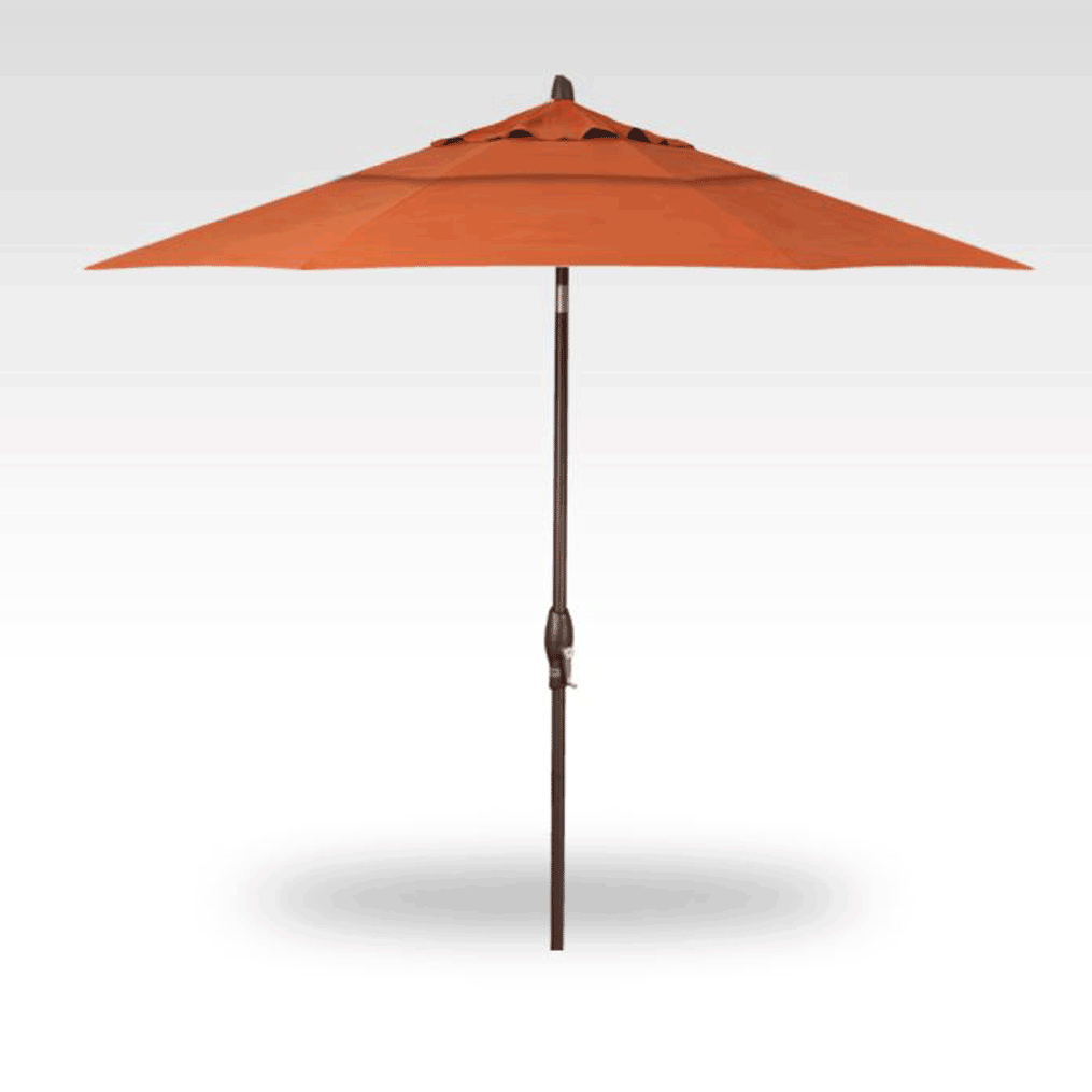 9' Auto Tilt Market Umbrella - Tuscan