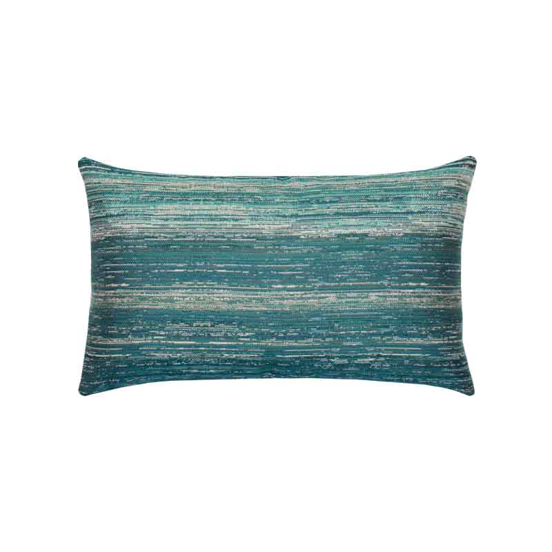 Textured Lagoon Lumbar Pillow