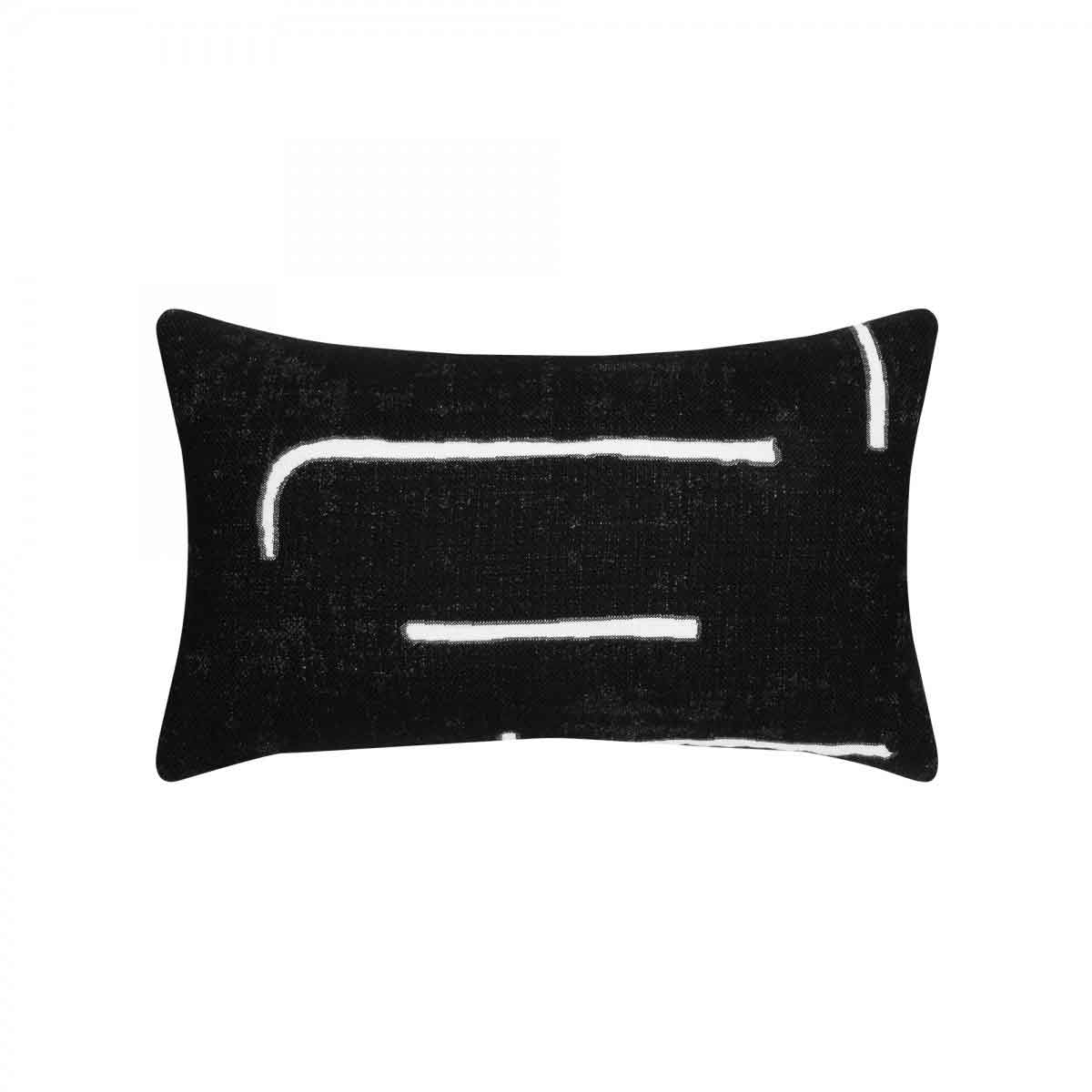 Instinct Ebony Lumbar Pillow