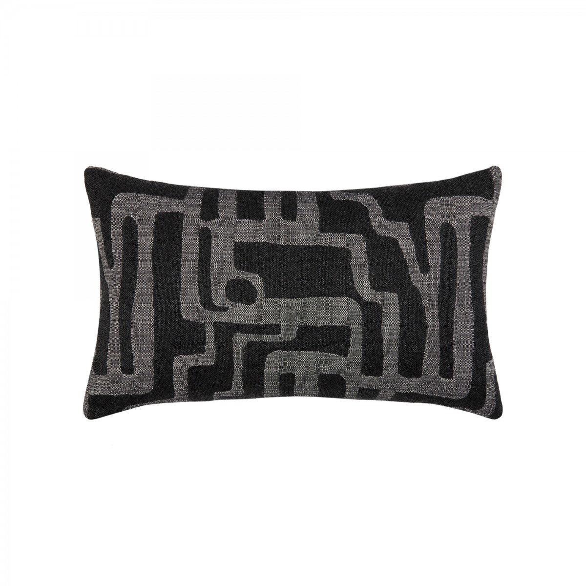 Noble Charcoal Lumbar Pillow