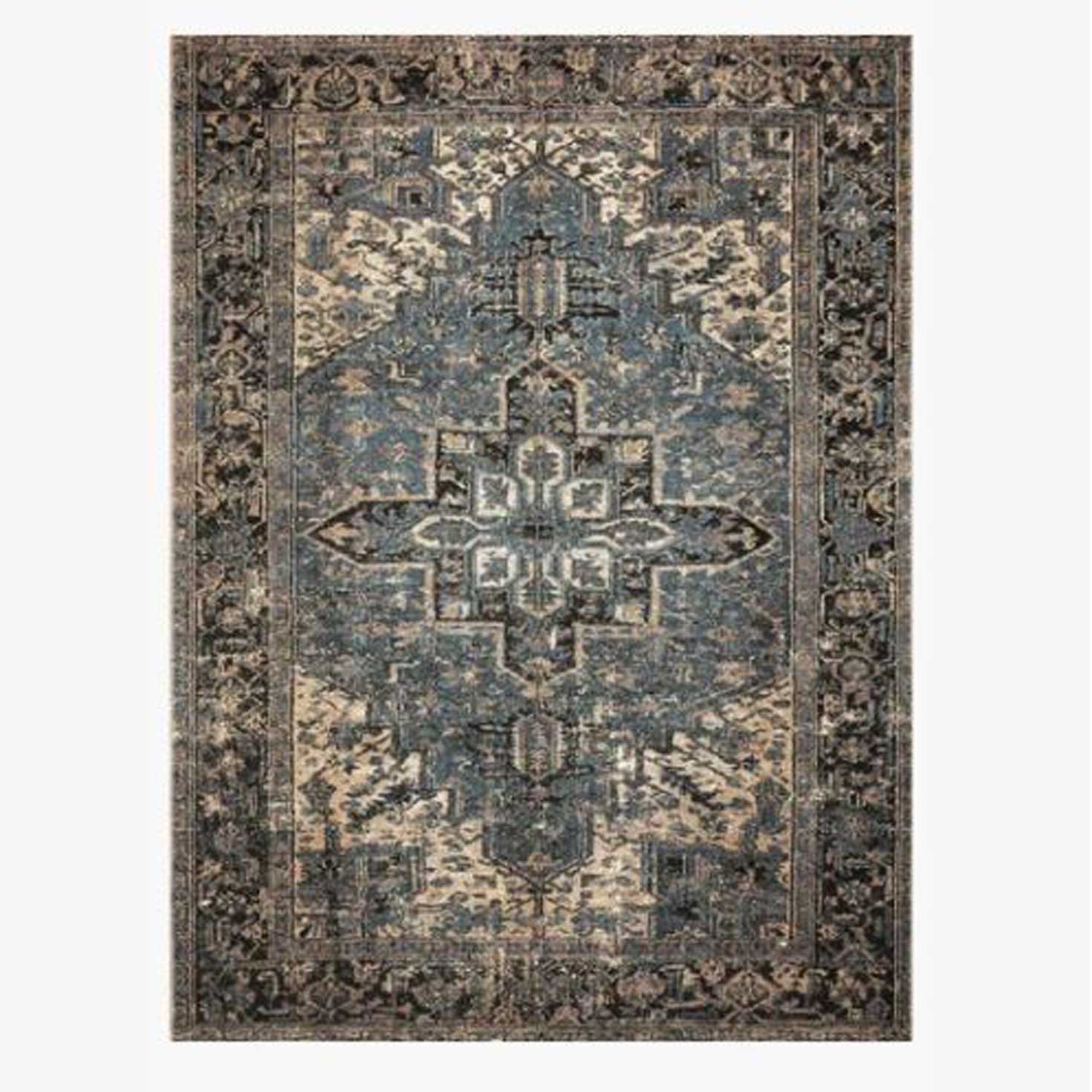 Sebastian Ocean/Midnight 5x7 Rug