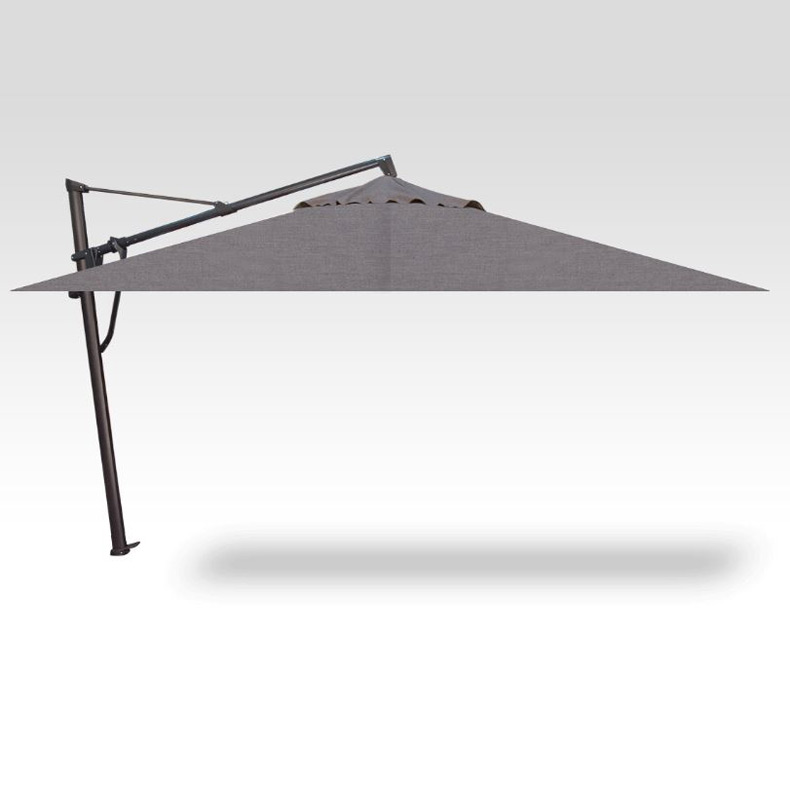 AKZ 11.5' Plus Square Umbrella - Bliss Pebble