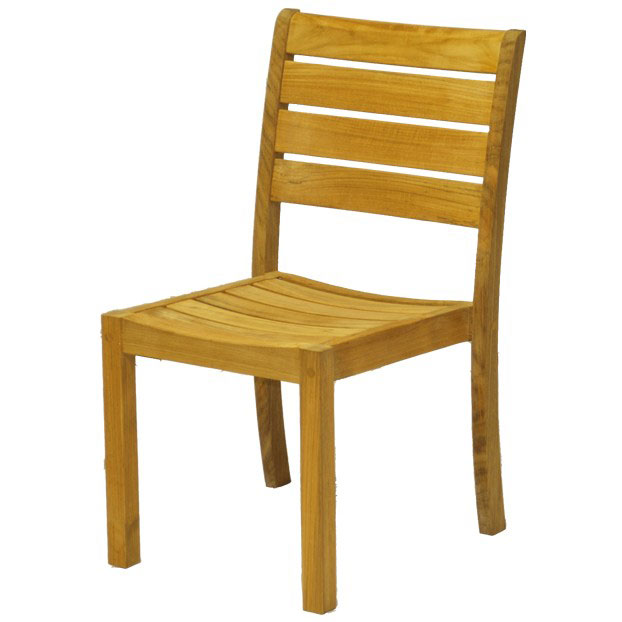 Sedona Teak Stacking Side Chair