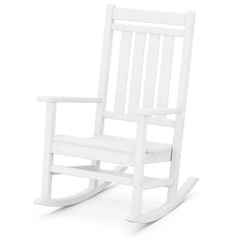 Estate White Rocking Chair