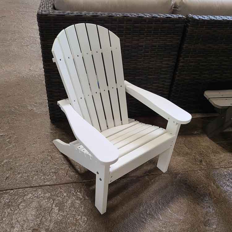 Kids White Adirondack Chair