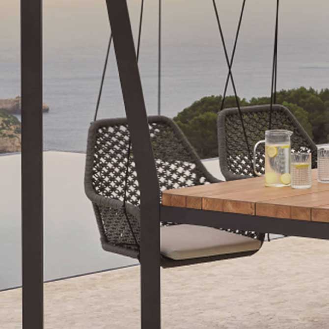 Moma Cabana Swing Dining for 4