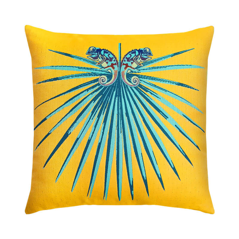 Chameleon Lagoon Pillow